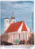 Heft 11: "Festreden zur Erffnung der Johanneskirche am 02.10.1999"
